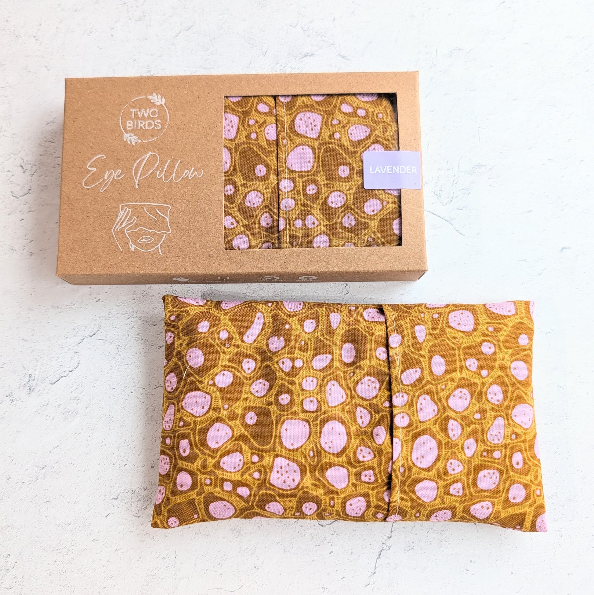 Look Close - Weighted Eye Pillow Yellow