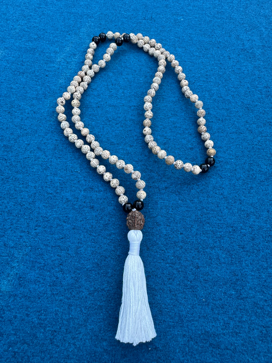 Om Mani Padme Hum - 8mm Handcrafted Mala