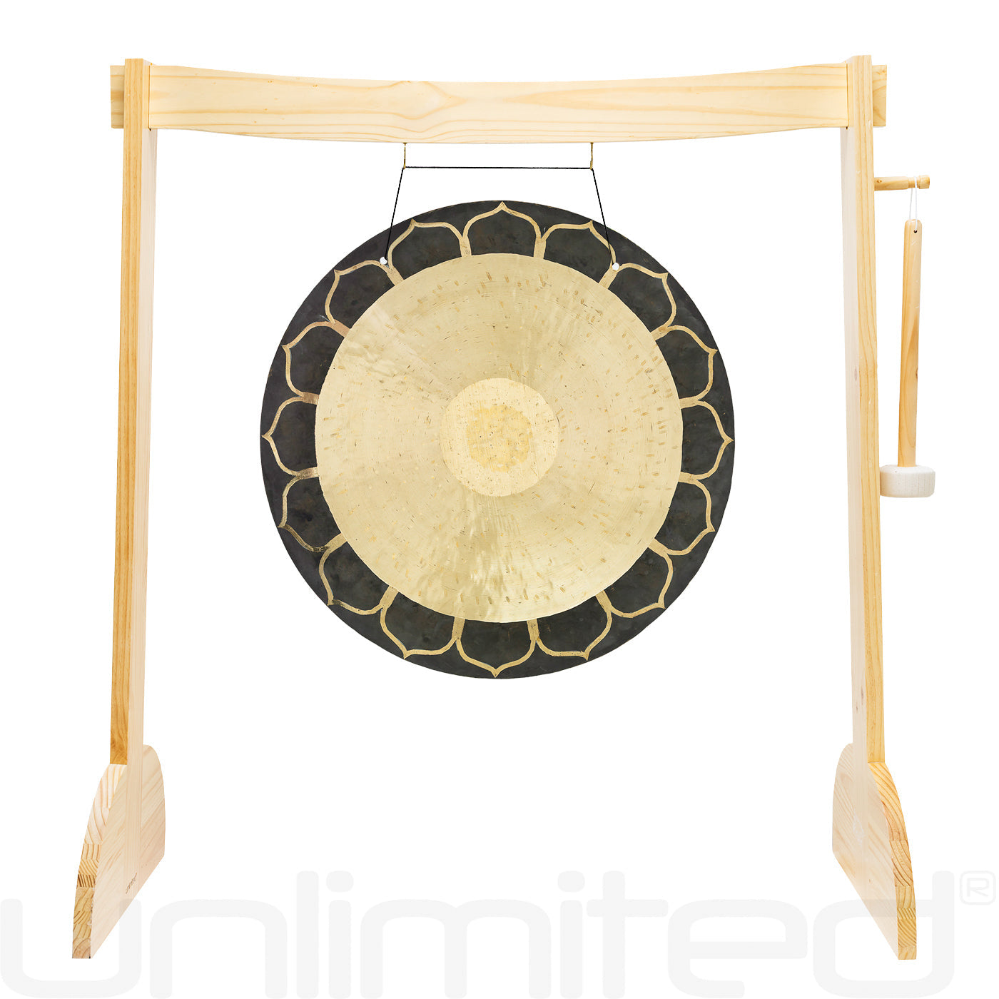 26" Temple Wind Gongs on Stands Lunaphonics Stand