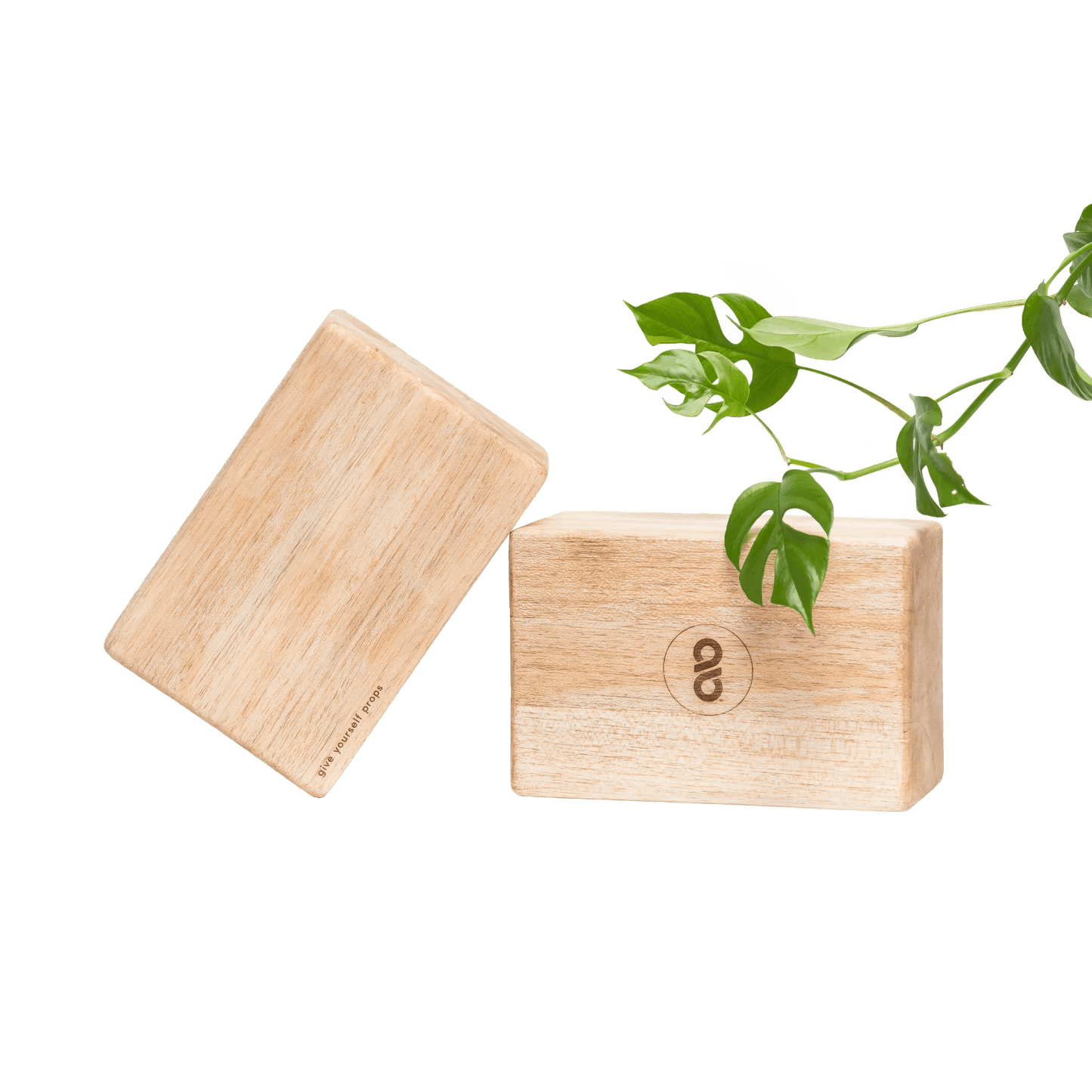 Yoga Block | Balsa Wood + Beeswax 2 Blocks 