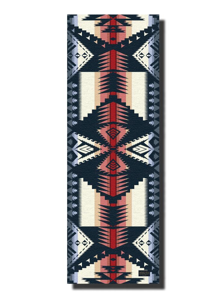 Yune Yoga Mat Pendleton Eagle Rock Maroon by Yune Yoga