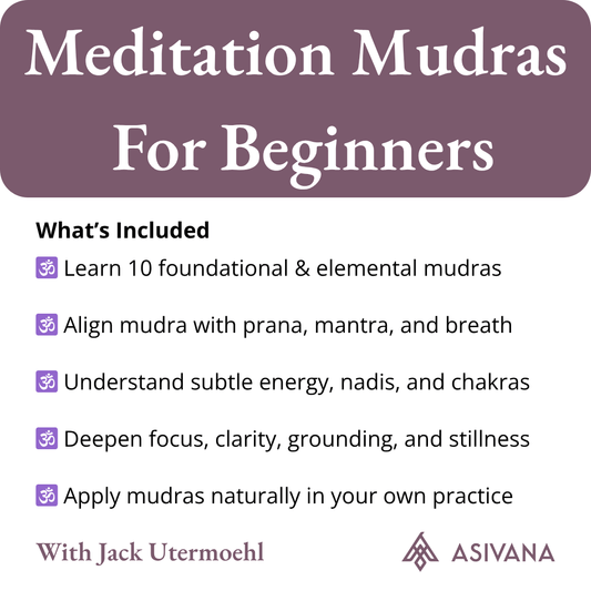 Meditation Mudras for Beginners Course What is Included