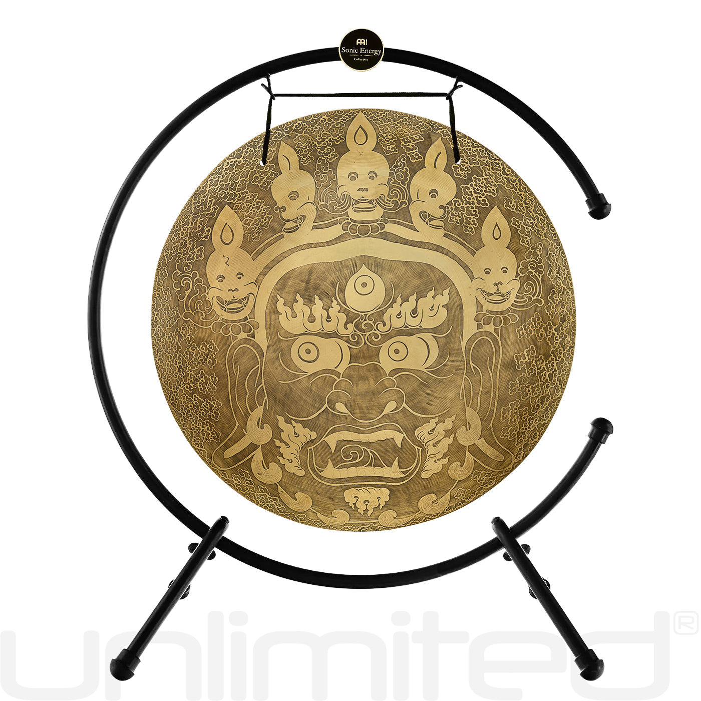 20" Bhairava Protection Gongs on Stands Meinl Stand
