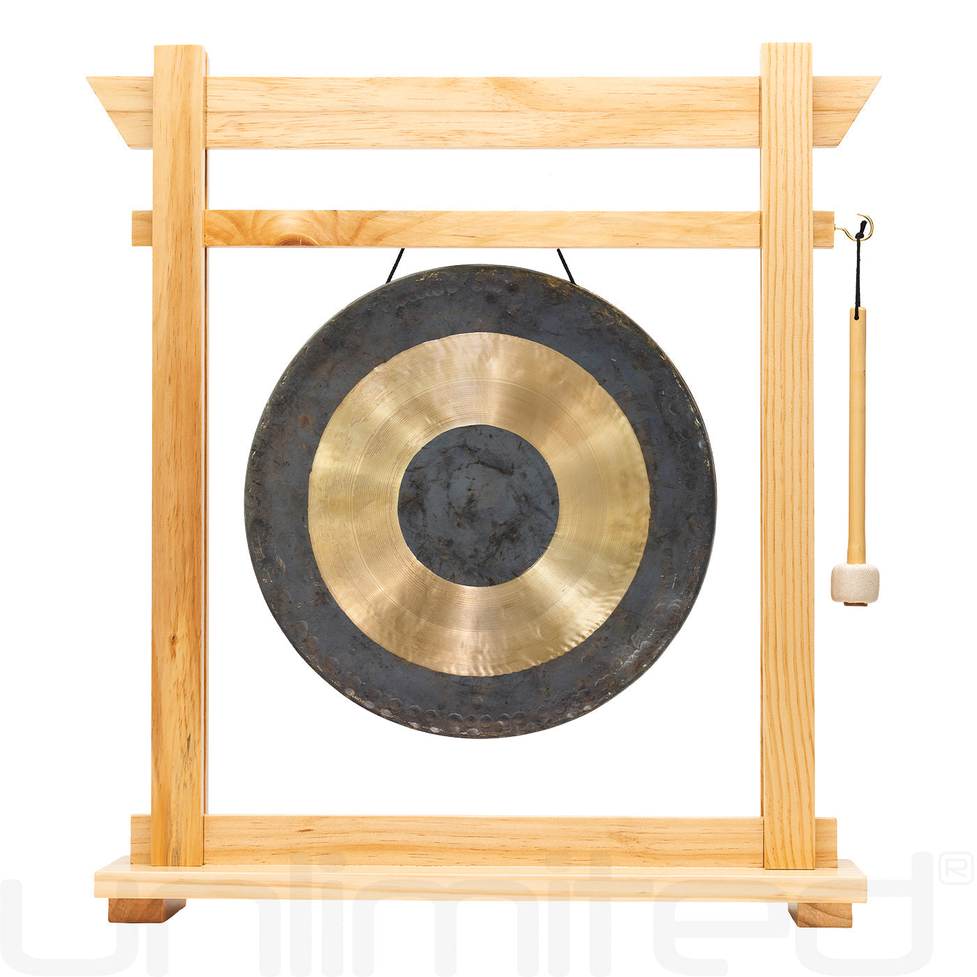 14" Gongs on the Moksha Joe Gong Stand Chau