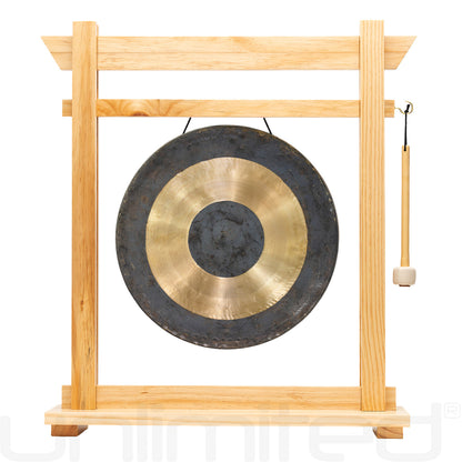 14" Gongs on the Moksha Joe Gong Stand Chau