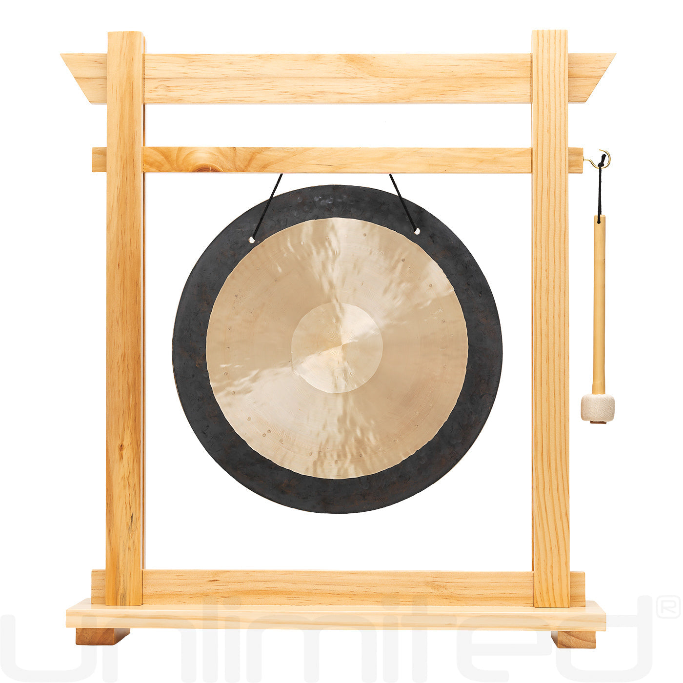 14" Gongs on the Moksha Joe Gong Stand Dark Wind