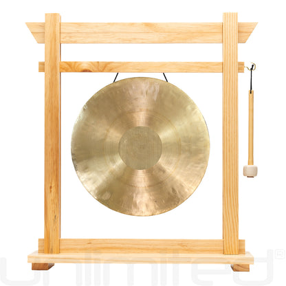 14" Gongs on the Moksha Joe Gong Stand Heng