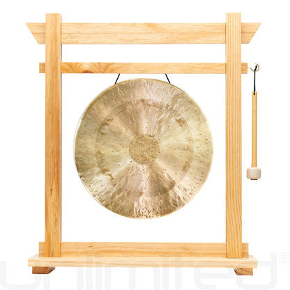 14" Gongs on the Moksha Joe Gong Stand Pasi