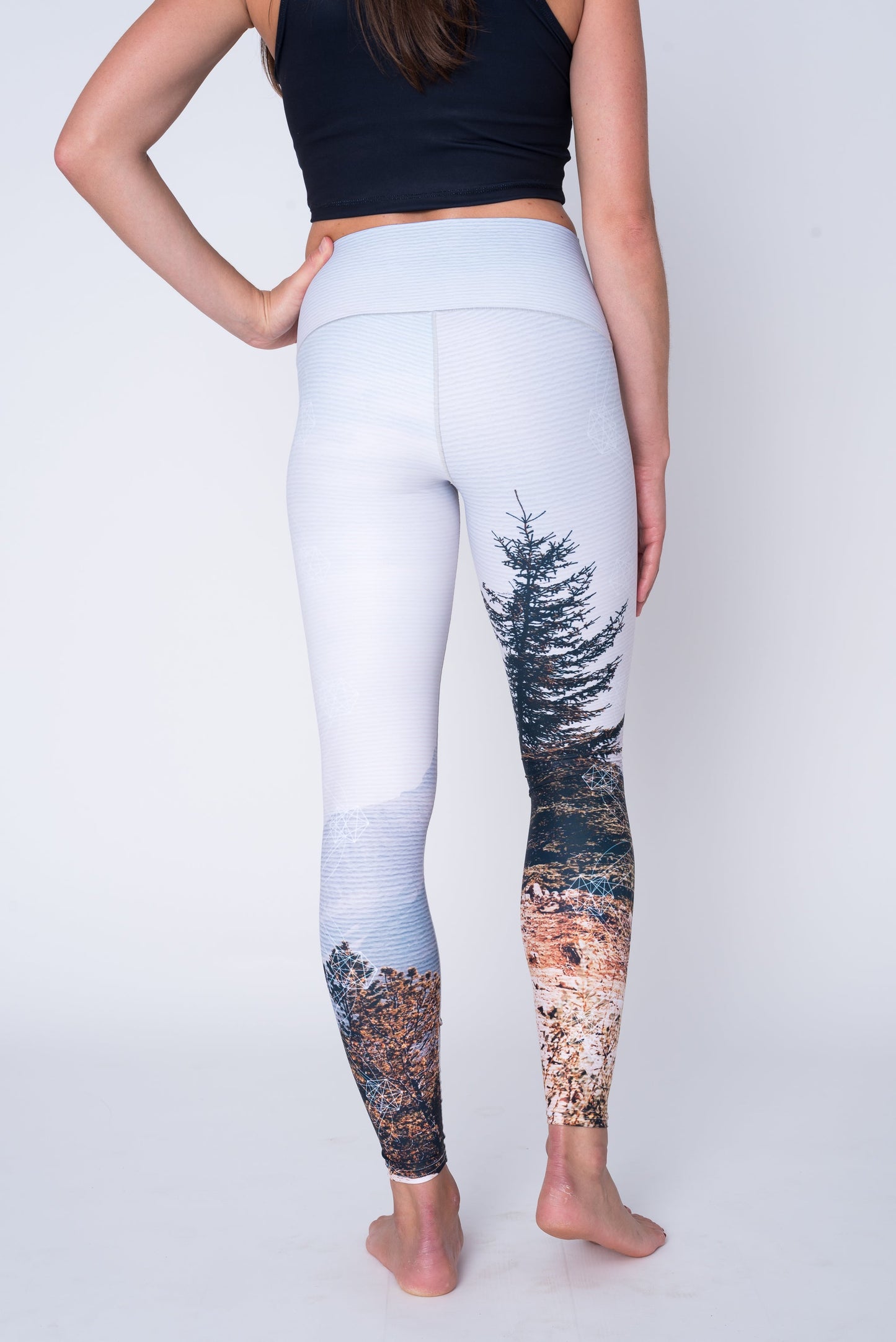 Mountain Vista Yoga Pants Back