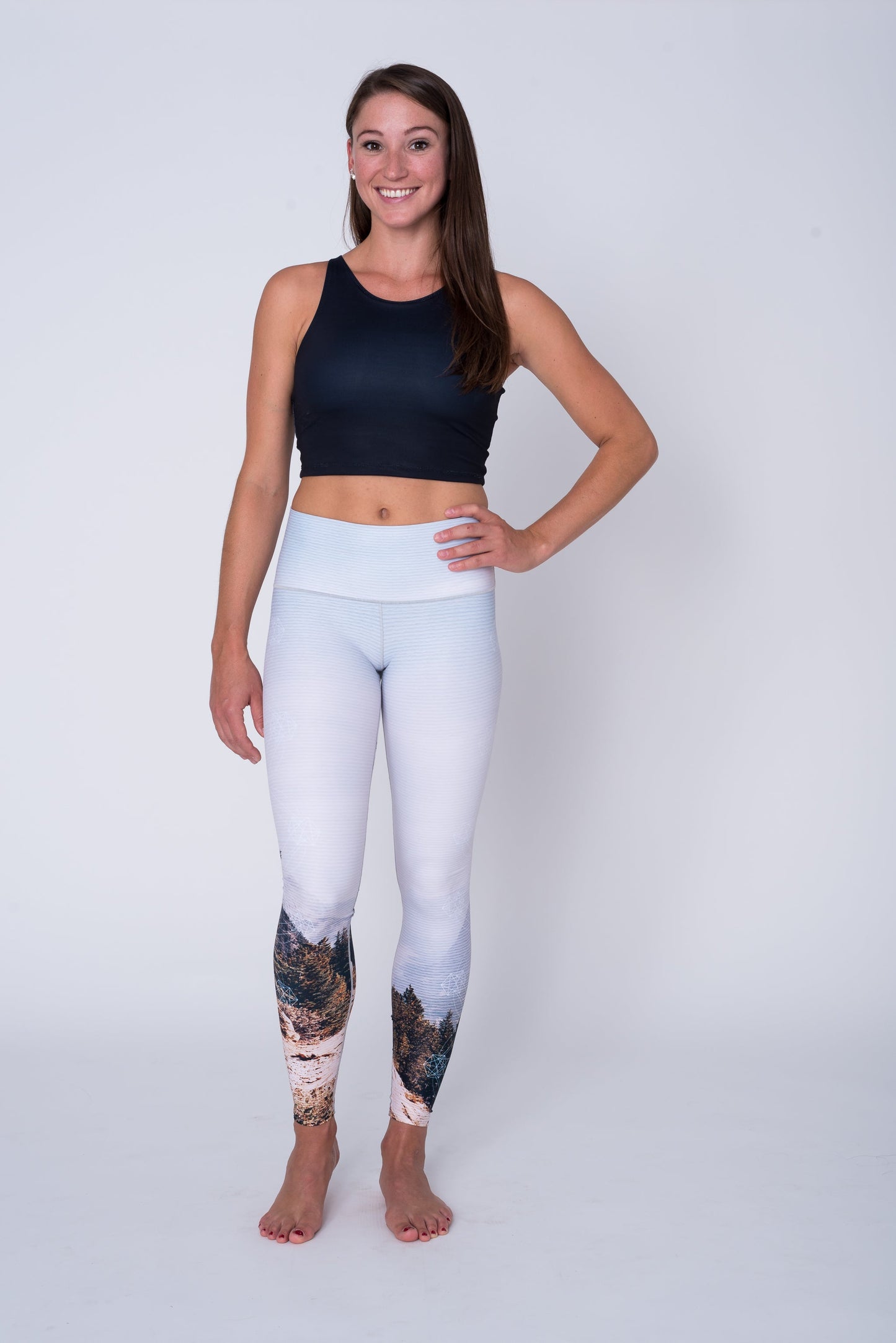 Mountain Vista Yoga Pants Model