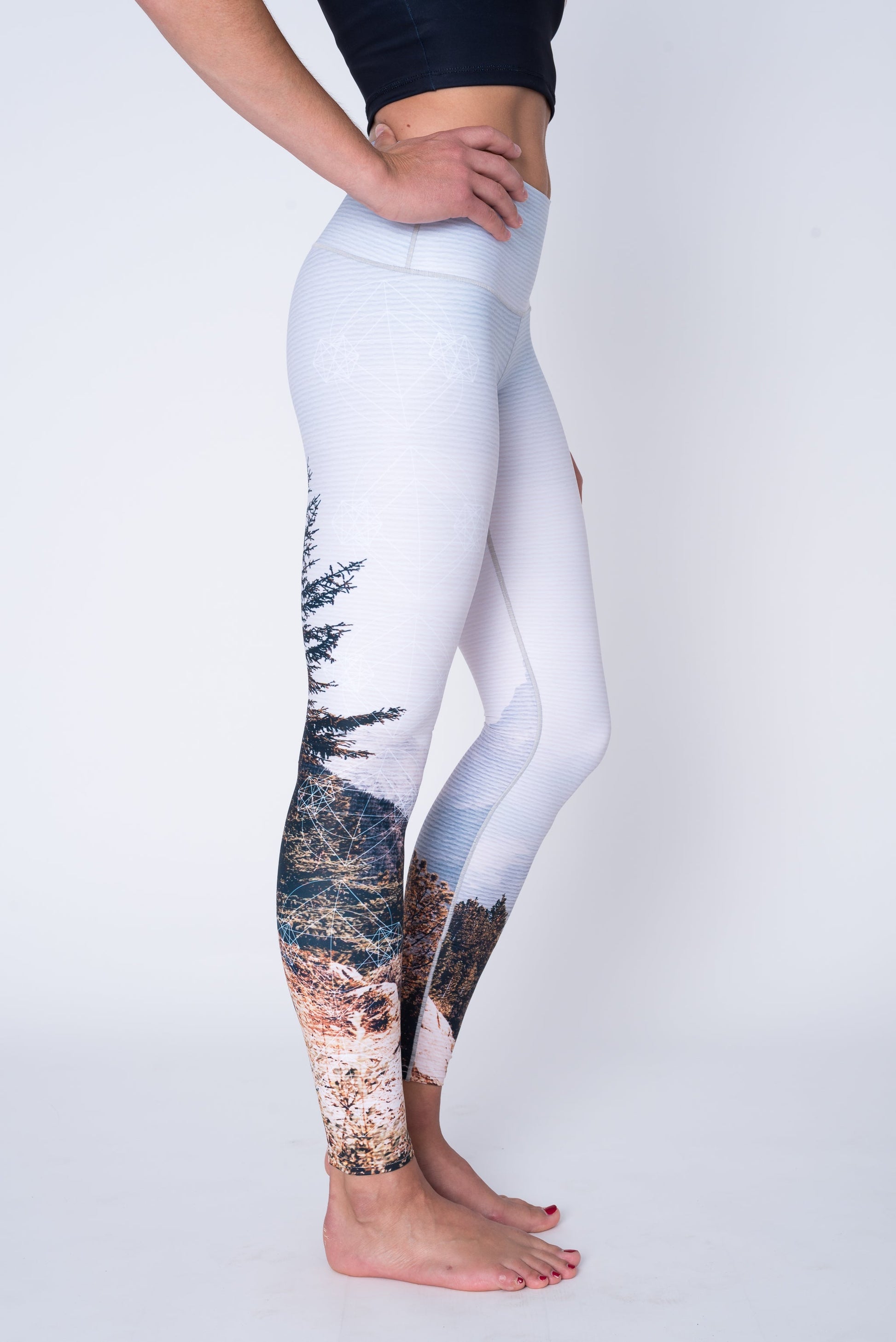 Mountain Vista Yoga Pants Side