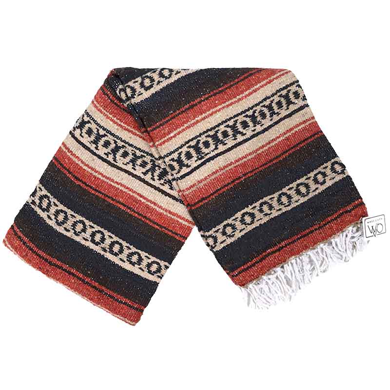 Natural Earth Falsa Yoga Blanket Angle Fold