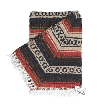 Natural Earth Falsa Yoga Blanket Side Fold