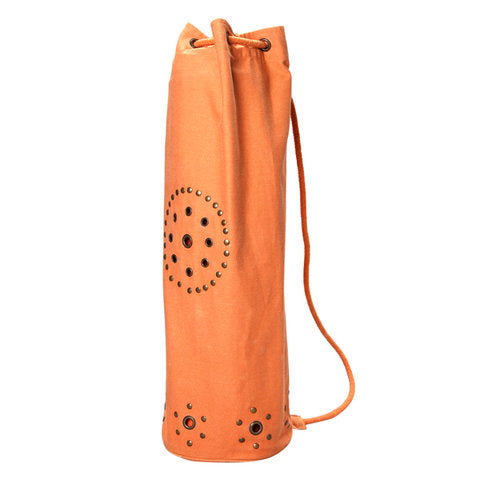 OMSutra Chakra Rivet Yoga Mat Bag Orange