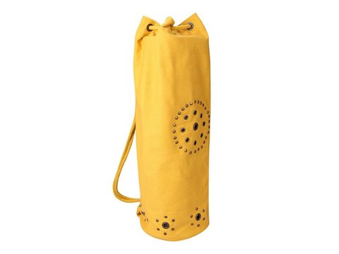 OMSutra Chakra Rivet Yoga Mat Bag Yellow