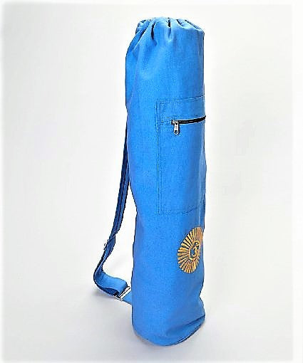 OM Natraj Yoga Mat Bag Blue