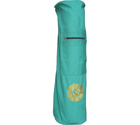 OM Natraj Yoga Mat Bag Green