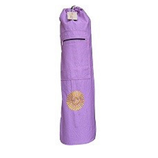 OM Natraj Yoga Mat Bag Lavender