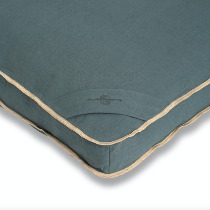 Ocean Organic Meditation Cushion Set Corner Logo