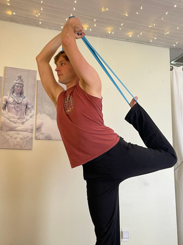 Jack Utemoehl using Odyssey Yoga Strap by Asivana Yoga