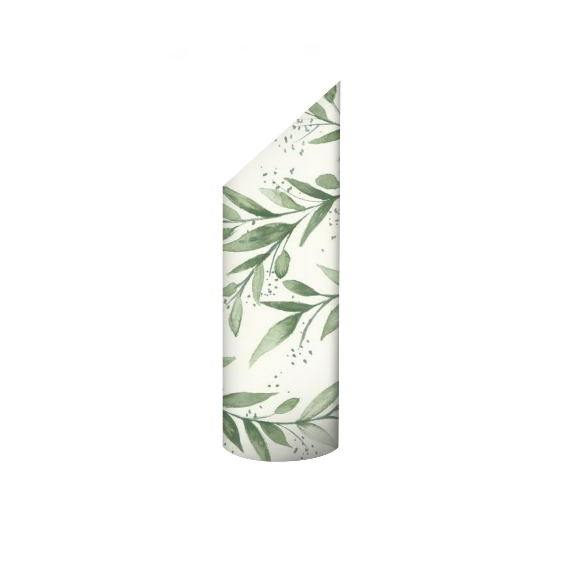 Olive Yoga Mat Tube Side View