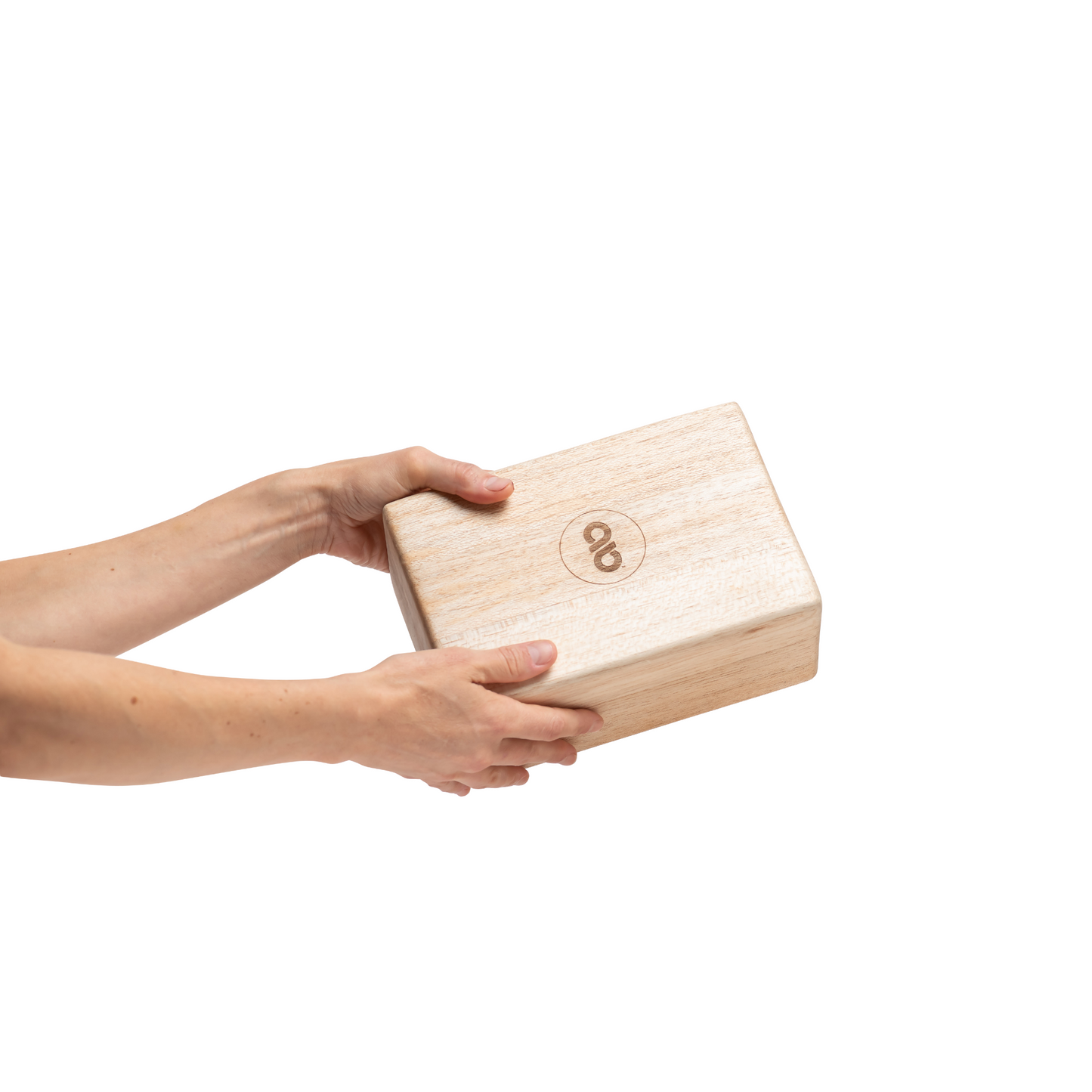 Yoga Block | Balsa Wood + Beeswax Held