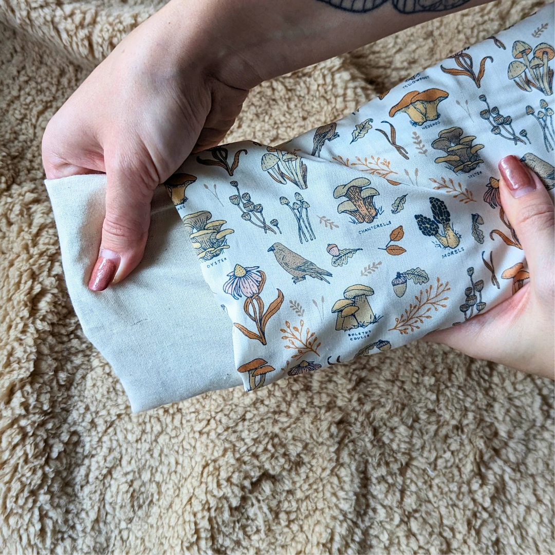 Pacific Fungi - Weighted Eye Pillow Sleeve