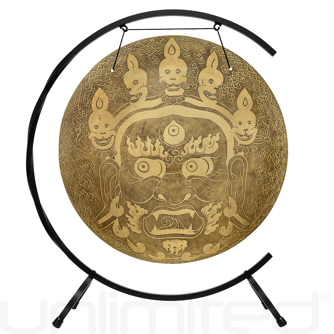 20" Bhairava Protection Gongs on Stands Paiste Stand