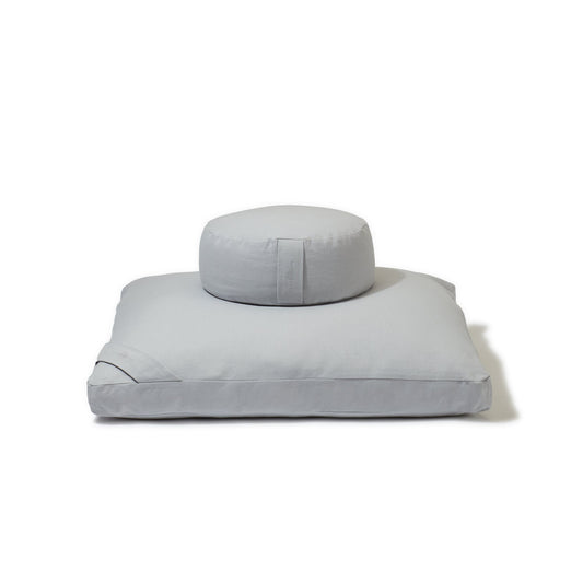 Pebble Organic Meditation Cushion Set