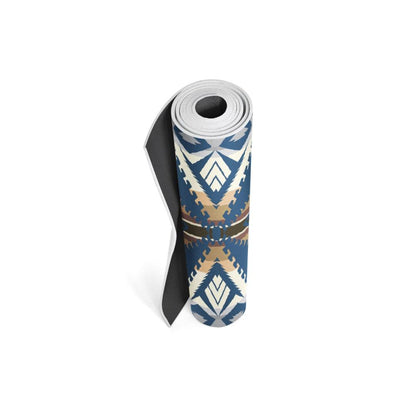 Pendleton Eagle Rock Tan - PER Yoga Mat Rolled Up
