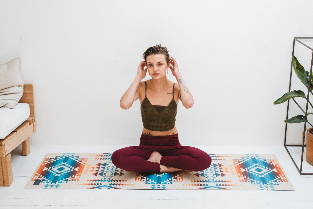 Pendleton x Yune Yoga - Pilot Rock Yoga Mat Yoga Meditation