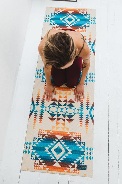 Pendleton x Yune Yoga - Pilot Rock Yoga Mat Yoga Practice