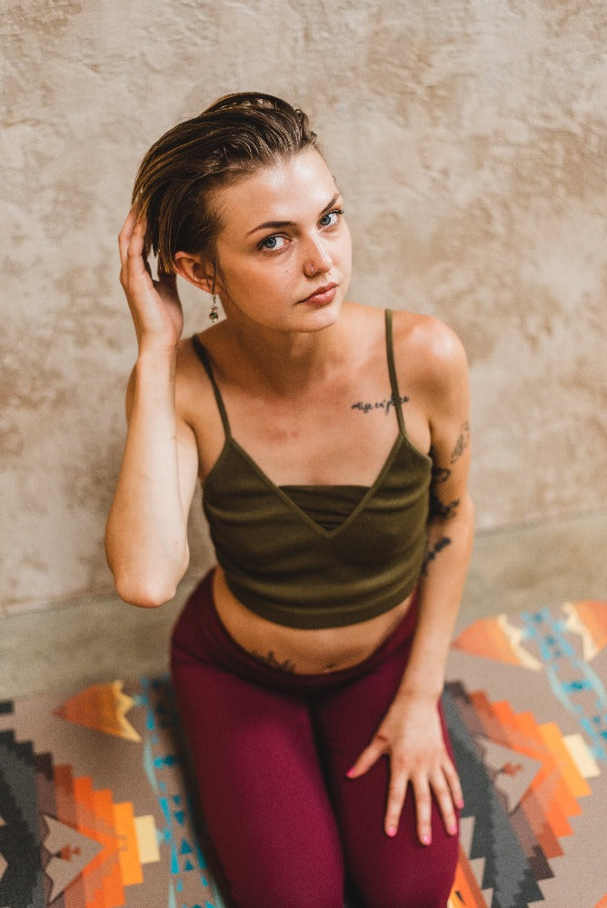 Pendleton x Yune Yoga - Sierra Ridge Yoga Mat Yoga Practitioner