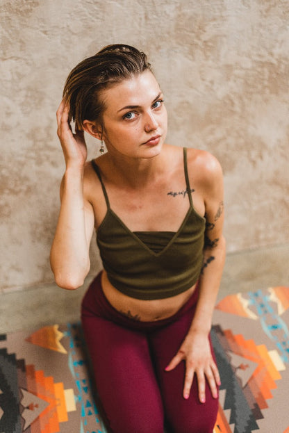 Pendleton x Yune Yoga - Sierra Ridge Yoga Mat Yoga Practitioner