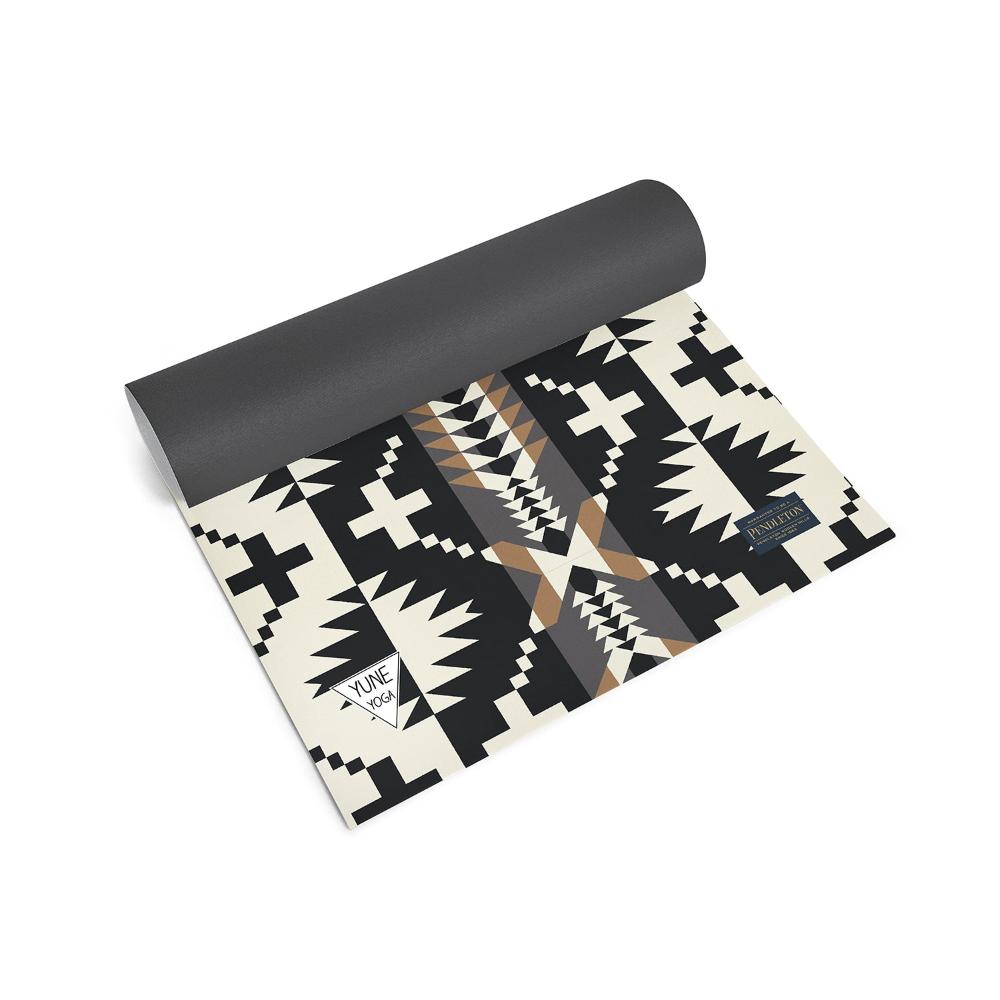 Pendleton x Yune Yoga - Spider Rock Yoga Mat Rolled Out