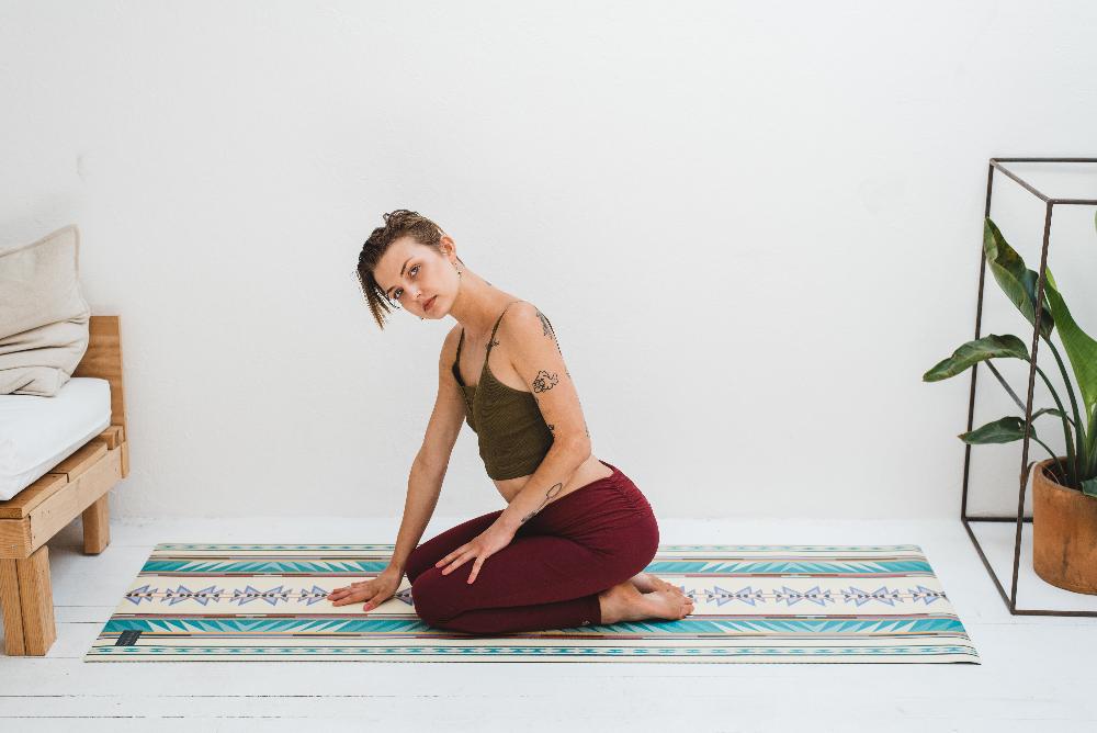 Pendleton x Yune Yoga - Turquoise Ridge Yoga Mat Yoga Teacher
