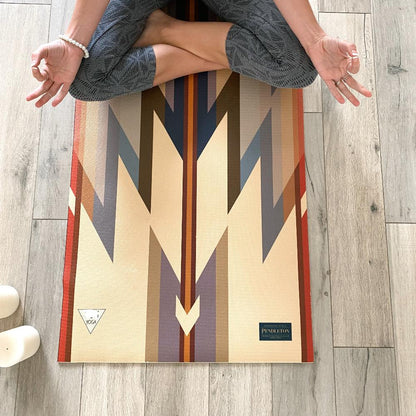 Pendleton x Yune Yoga - Wyeth Trail Yoga Mat Meditation