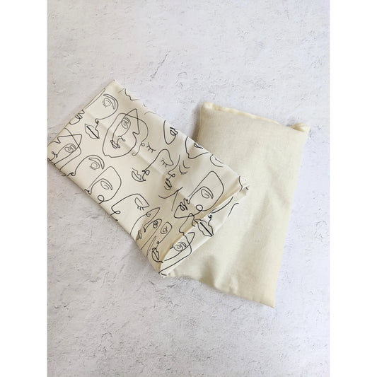 Picasso Faces - Weighted Eye Pillow