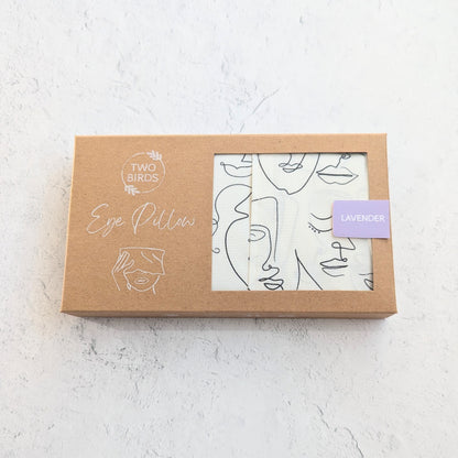 Picasso Faces - Weighted Eye Pillow Lavender