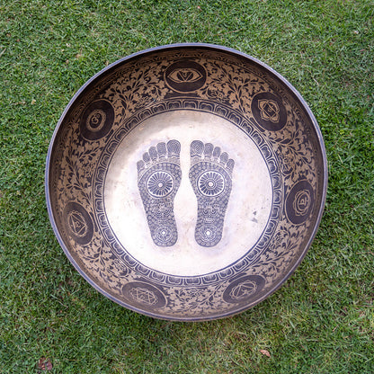 "Portal of Love" Foot Singing Bowl - 22 inches Above