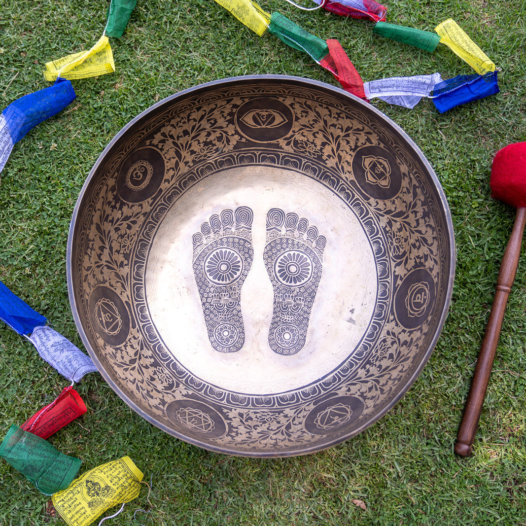 "Portal of Love" Foot Singing Bowl - 22 inches Bowl