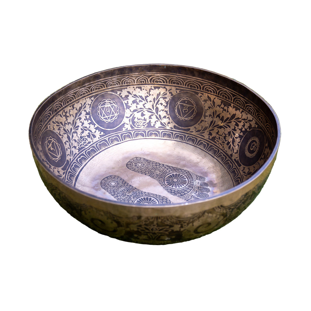 "Portal of Love" Foot Singing Bowl - 22 inches Profile