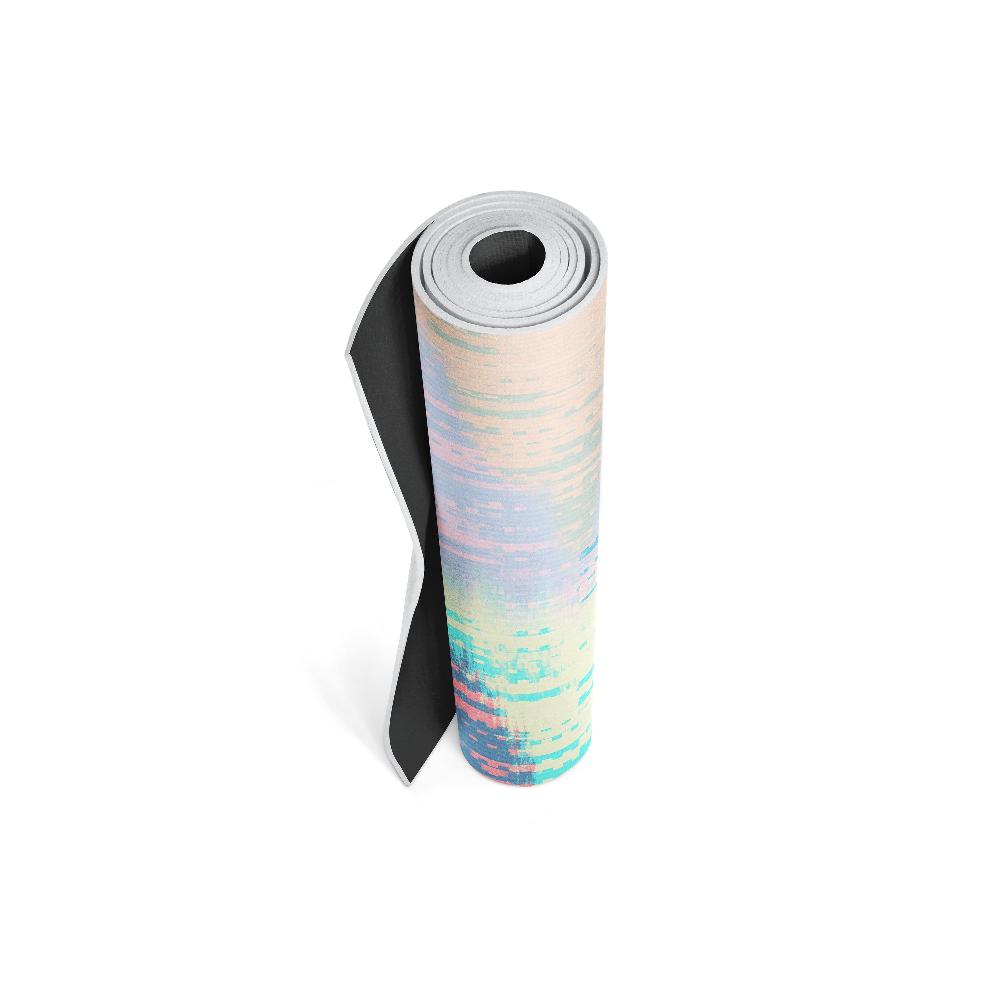 Printed PER Yoga Mat Skaro 6mm Rolled Up