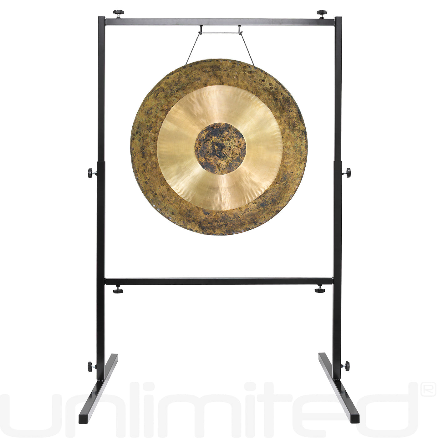 22" Gongs on Rambo Rimbaud Stand Atlantis Chau