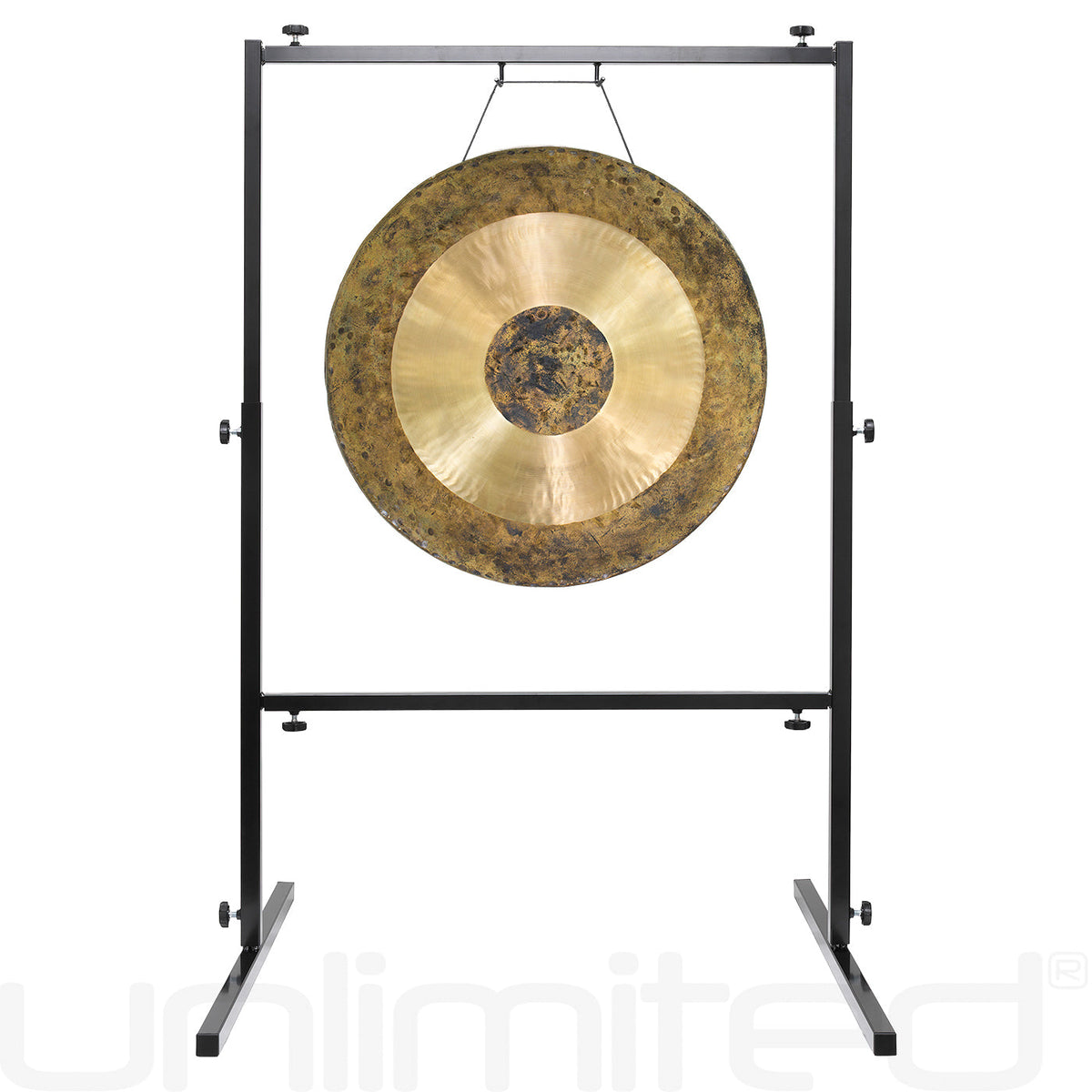 22" Gongs on Rambo Rimbaud Stand Atlantis Chau
