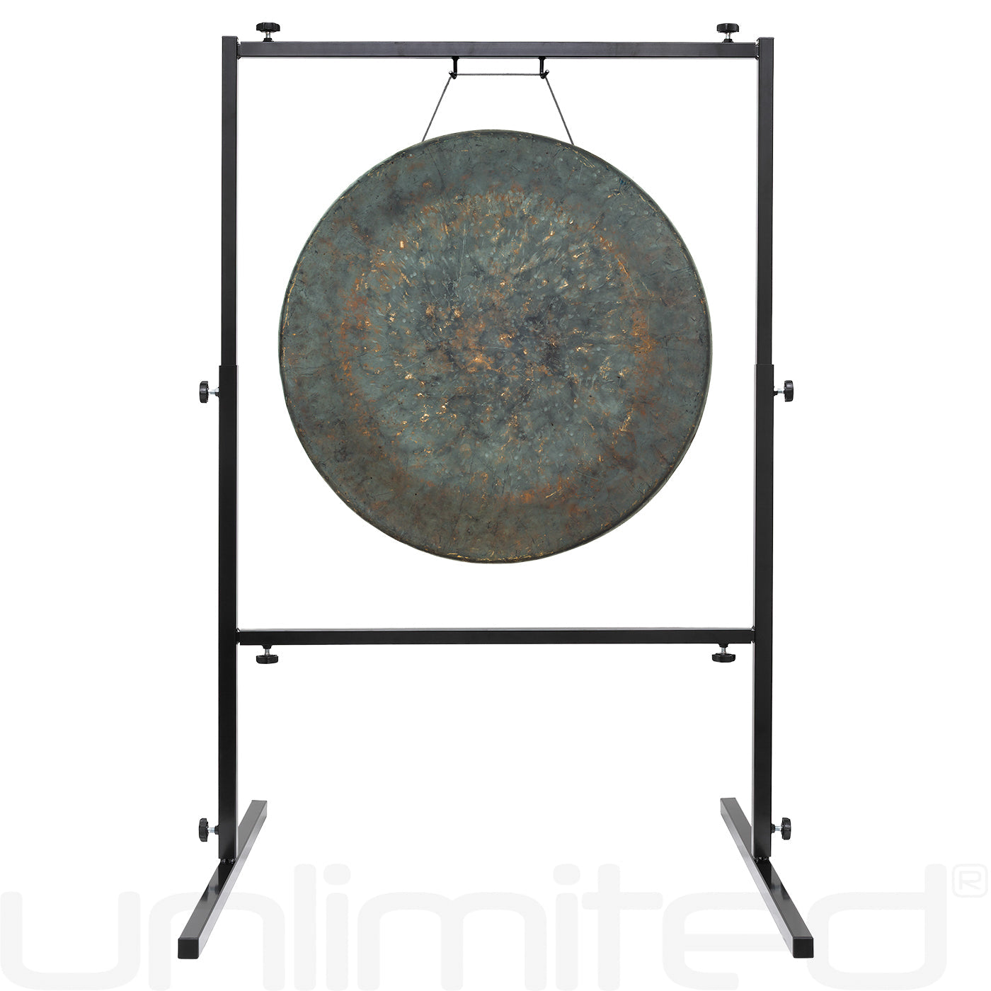 22" to 26" Gongs on Rambo Rimbaud Stand