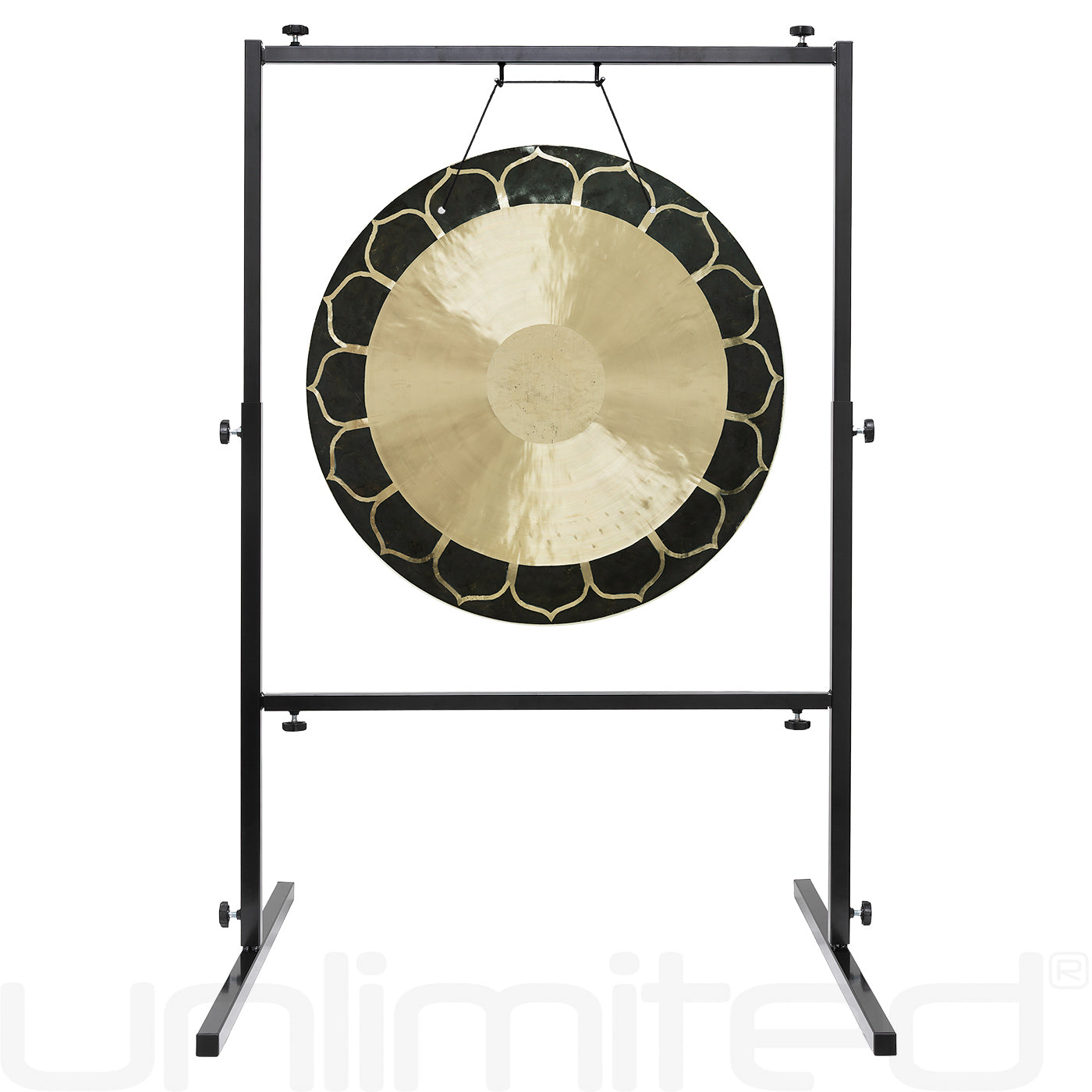 24" Temple Wind Gongs on Stands Rambo Stand