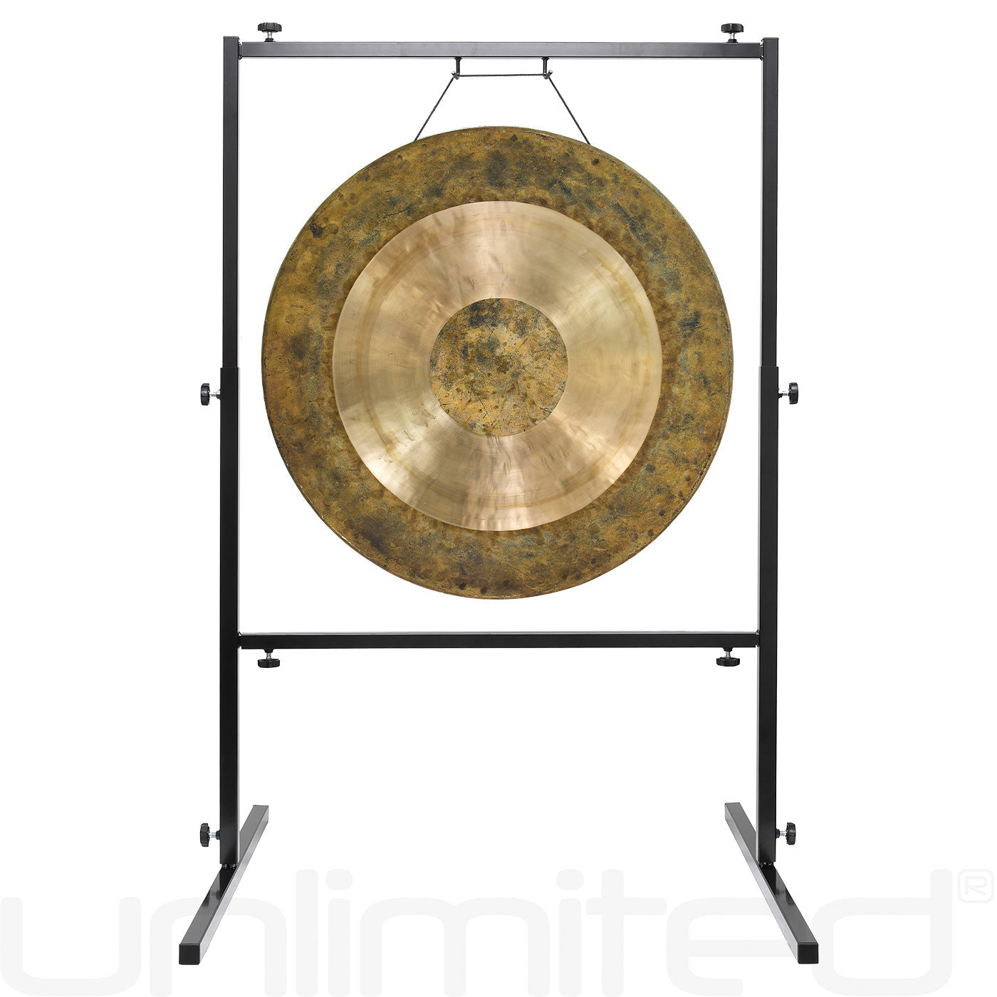 26" Gongs on Rambo Rimbaud Stand Atlantis Chau