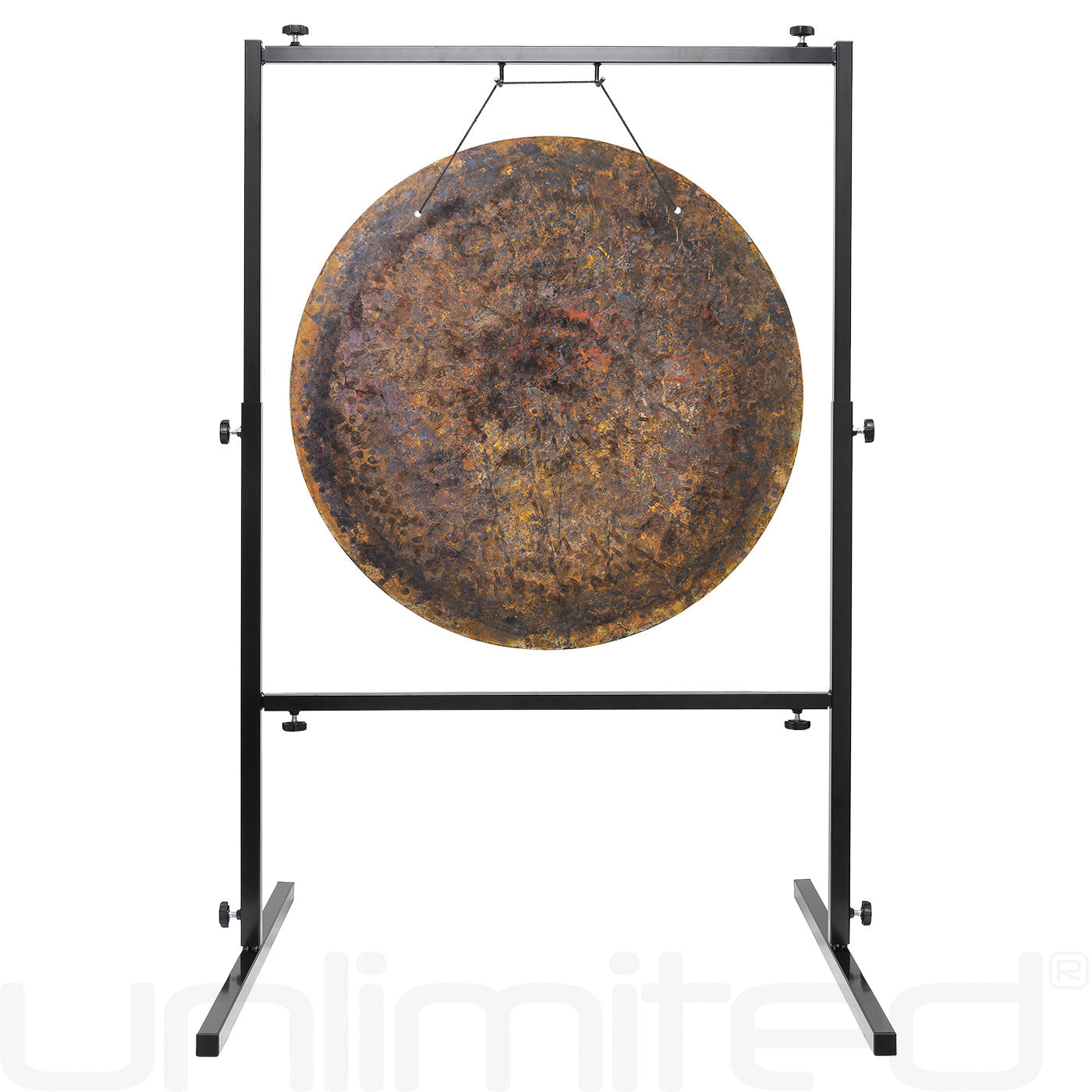26" Gongs on Rambo Rimbaud Stand Atlantis Wind