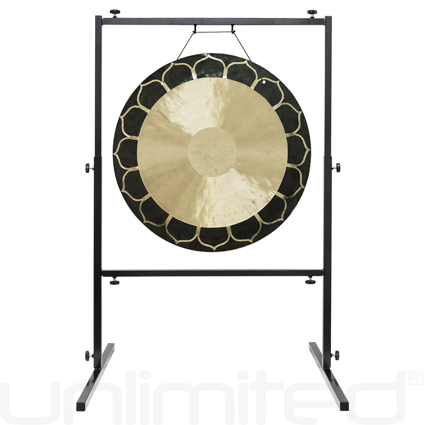 26" Temple Wind Gongs on Stands Rambo Stand
